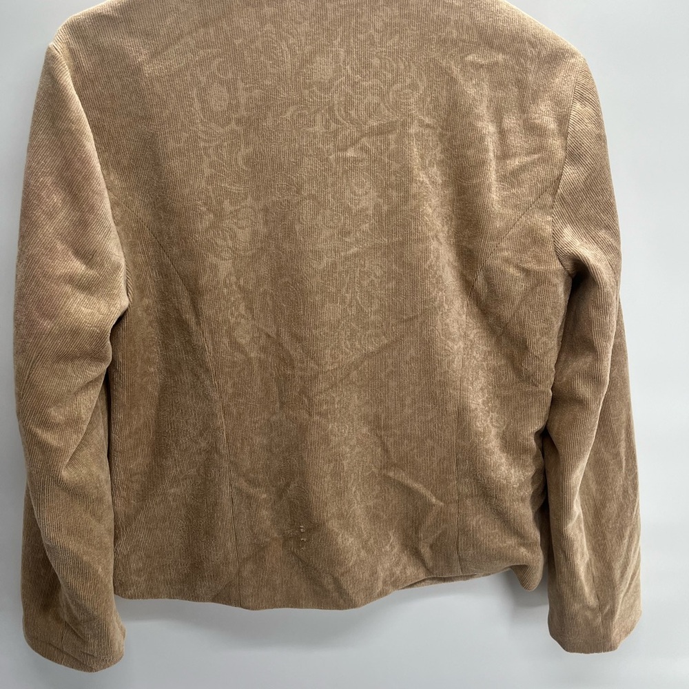 Chico's Beige Ruffle Blazer - Picture 5 of 7